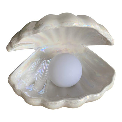 Magical Shell Table Lamp With Removable Pearl Light