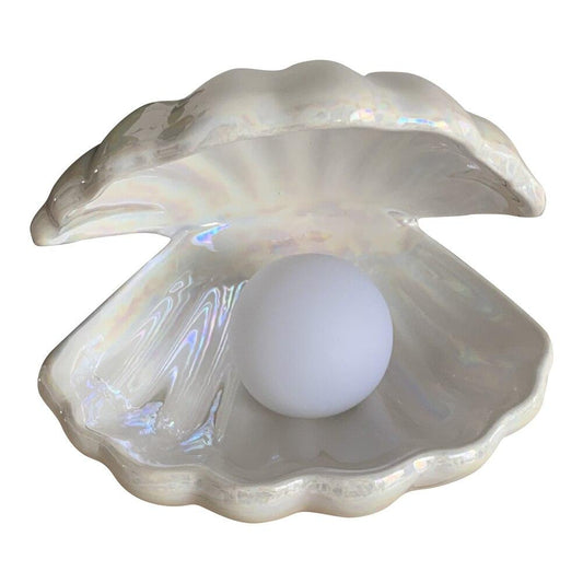 Magical Shell Table Lamp With Removable Pearl Light