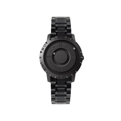 Magnetic Ball Bearing Watch with Steel Strap