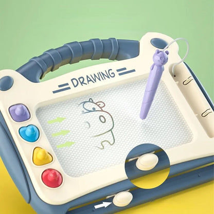 Magnetic Drawing Board Reusable Kids Sketch Learning Tablet