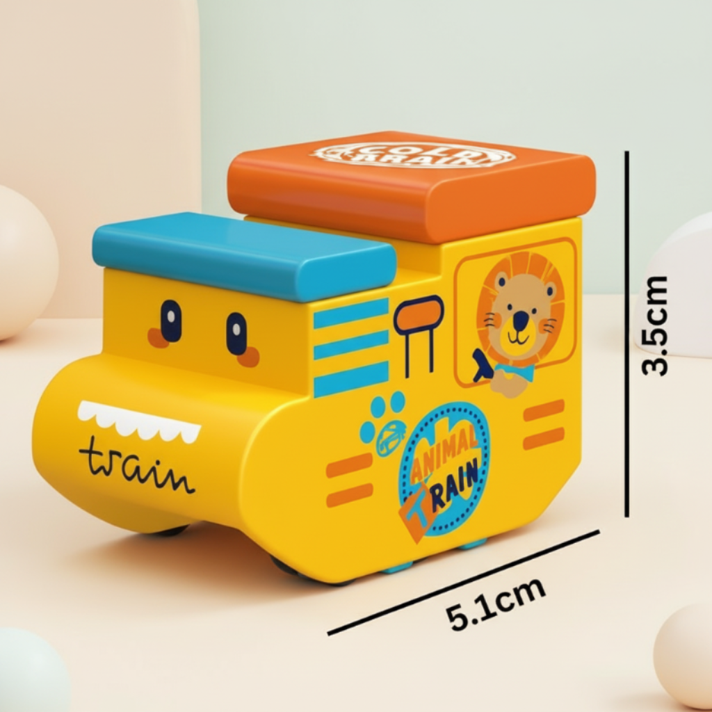 Magnetische elektrische treinbaanset voor creatief bouwen en spelen