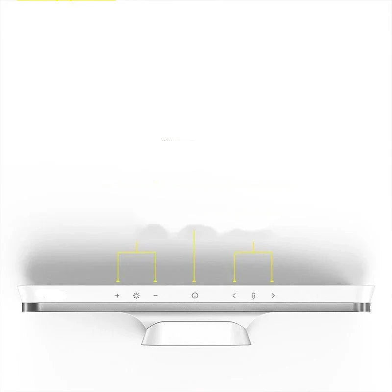 Magnetic LED Touch Sensor Lamp Rechargeable Dimmable Desk Light