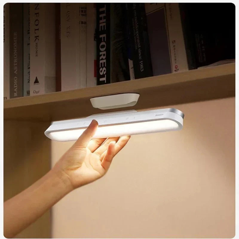 Magnetic LED Touch Sensor Lamp Rechargeable Dimmable Desk Light