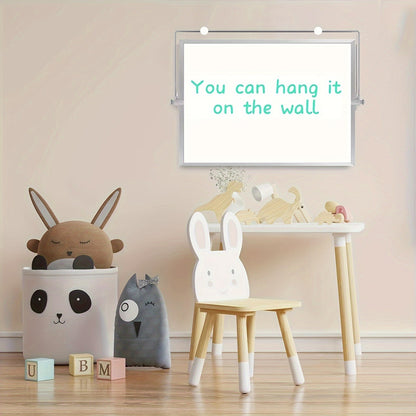 Magnetic Whiteboard Double Sided Portable Desk Board With Stand