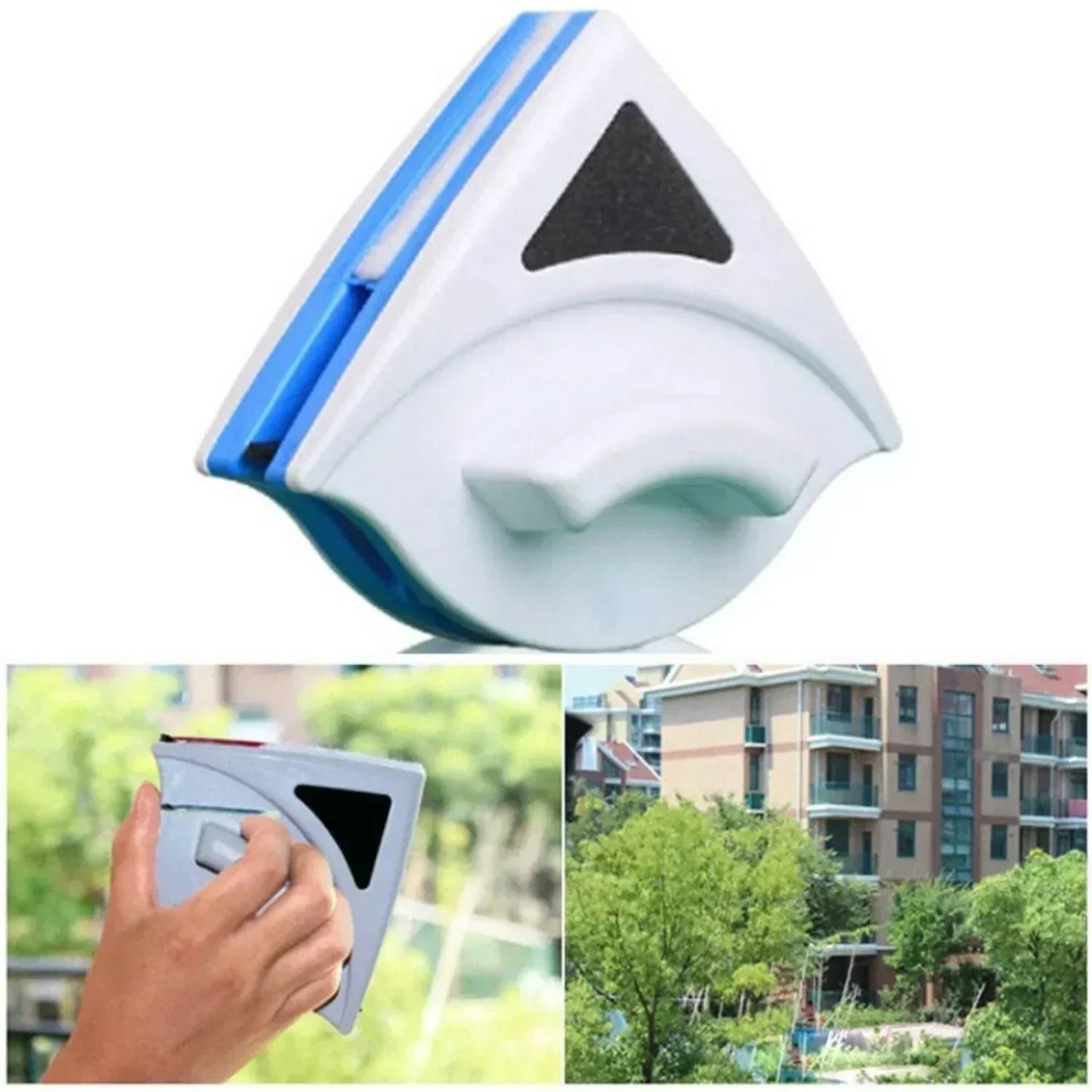 Magnetic Window Cleaner Double Sided Glass Wiper