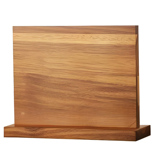 Magnetic Wooden Knife Holder Double Sided Kitchen Organizer