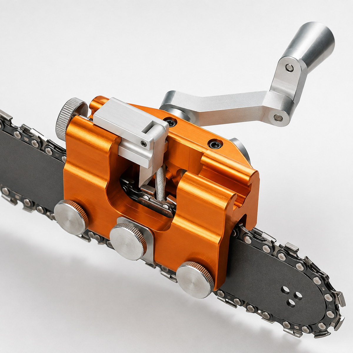Manual Chainsaw Chain Sharpening Tool for Precise Maintenance