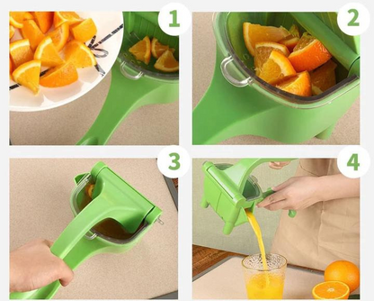 Manual Citrus Juicer Hand Press Lemon Squeezer for Fresh Juice Extraction