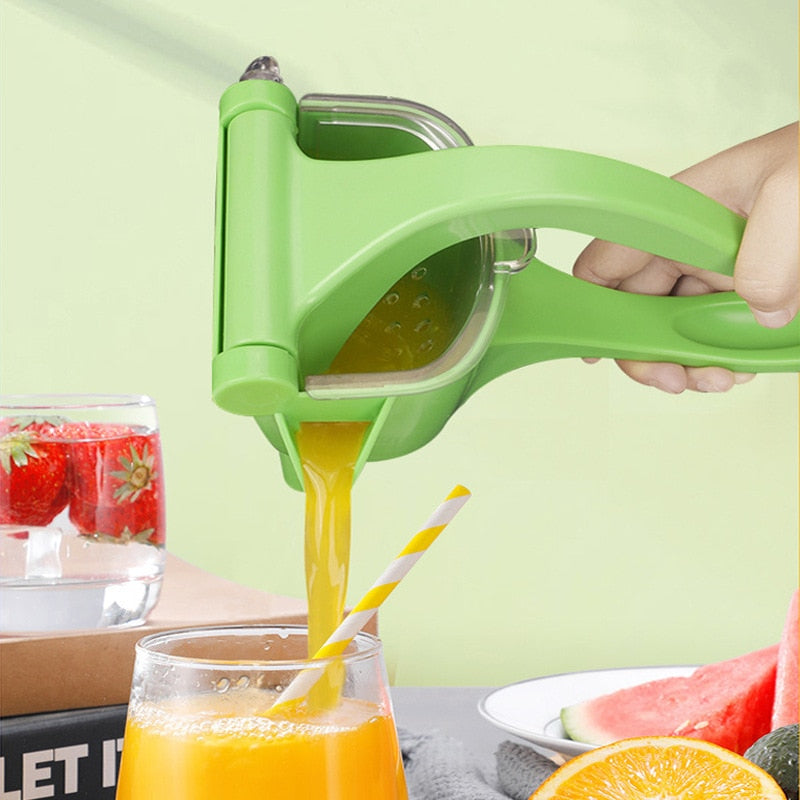 Manual Citrus Juicer Hand Press Lemon Squeezer for Fresh Juice Extraction