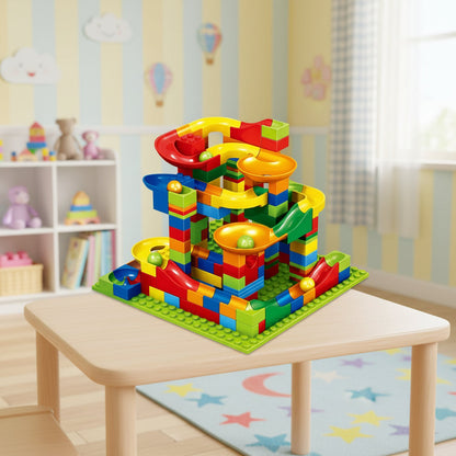 Marble Run Track Building Set STEM Construction Toy
