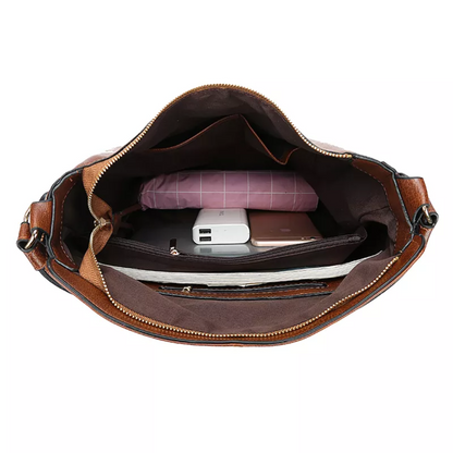 Martina Vintage Hobo Bag Spacious Elegant Everyday Shoulder Bag