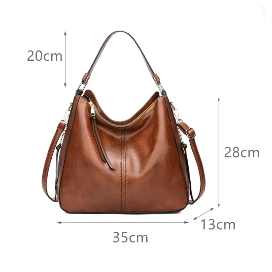 Martina Vintage Hobo Bag Spacious Elegant Everyday Shoulder Bag