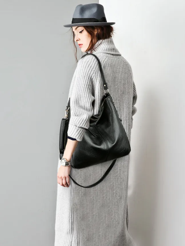 Martina Vintage Hobo Bag Spacious Elegant Everyday Shoulder Bag