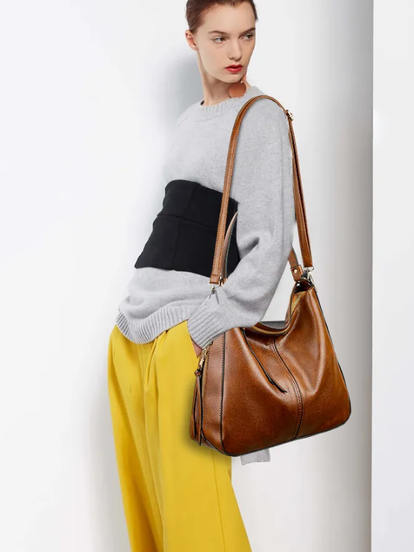 Martina Vintage Hobo Bag Spacious Elegant Everyday Shoulder Bag