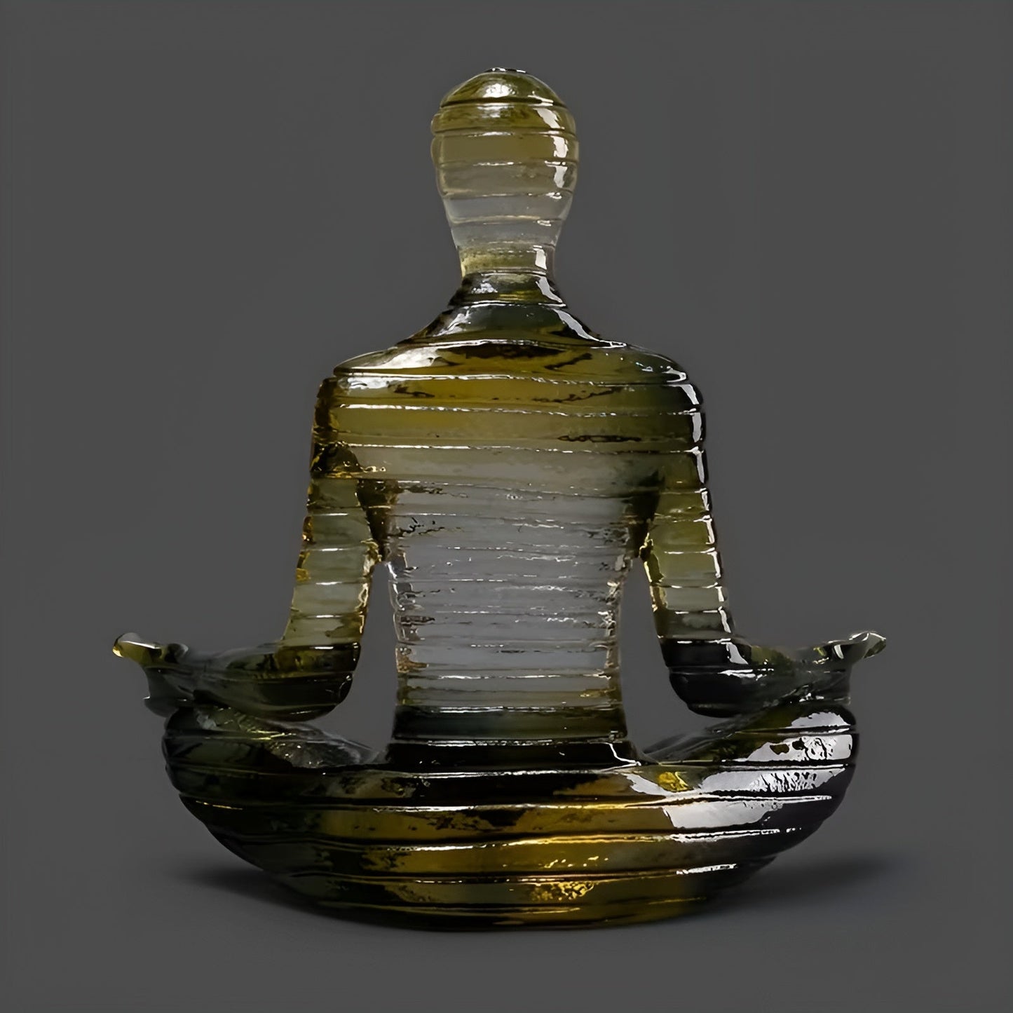 Meditation Yoga Sculpture Lotus Pose Zen Home Decor