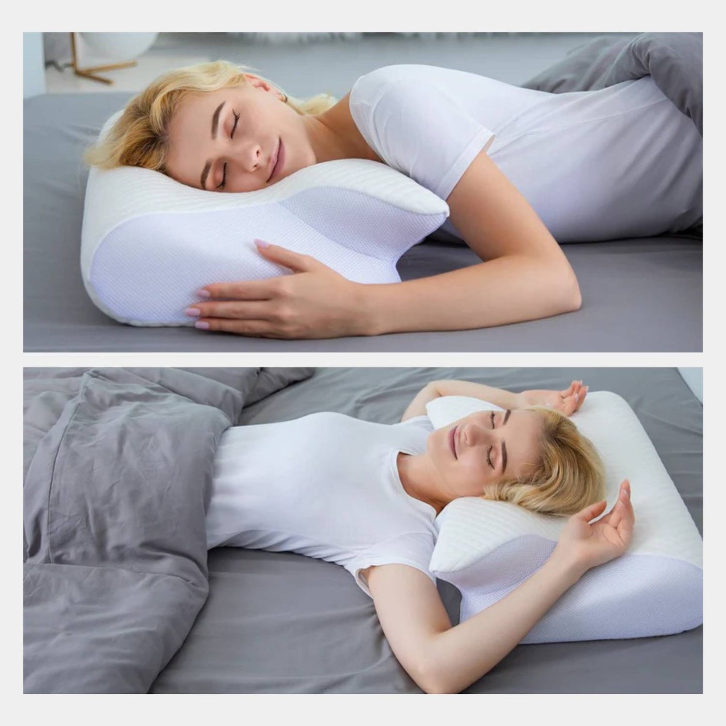 Memory Foam Pillow Breathable Neck Support Sleeping Cushion