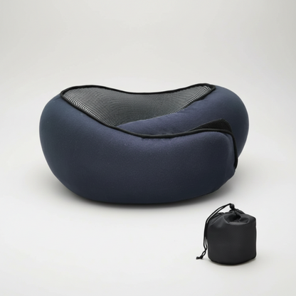 Memory Foam Travel Neck Pillow U Shaped Adjustable Support Cushion