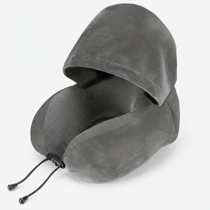 Memory Foam Travel Neck Pillow U Shaped Adjustable Support Cushion