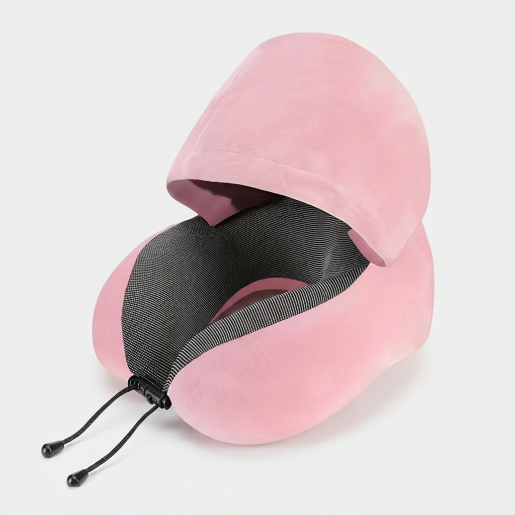 Memory Foam Travel Neck Pillow U Shaped Adjustable Support Cushion