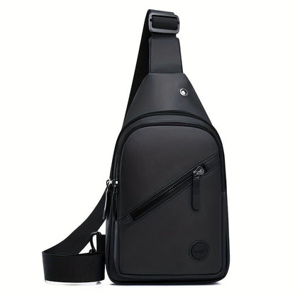Mens Chest Bag Lightweight Adjustable Outdoor Sport Sling Bag