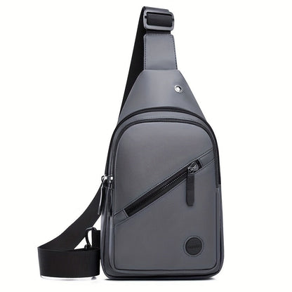 Mens Chest Bag Lightweight Adjustable Outdoor Sport Sling Bag