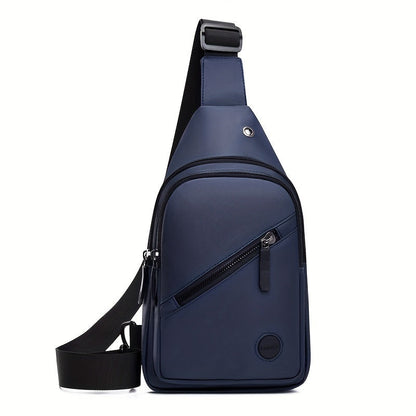 Mens Chest Bag Lightweight Adjustable Outdoor Sport Sling Bag