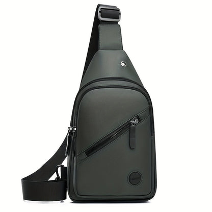 Mens Chest Bag Lightweight Adjustable Outdoor Sport Sling Bag