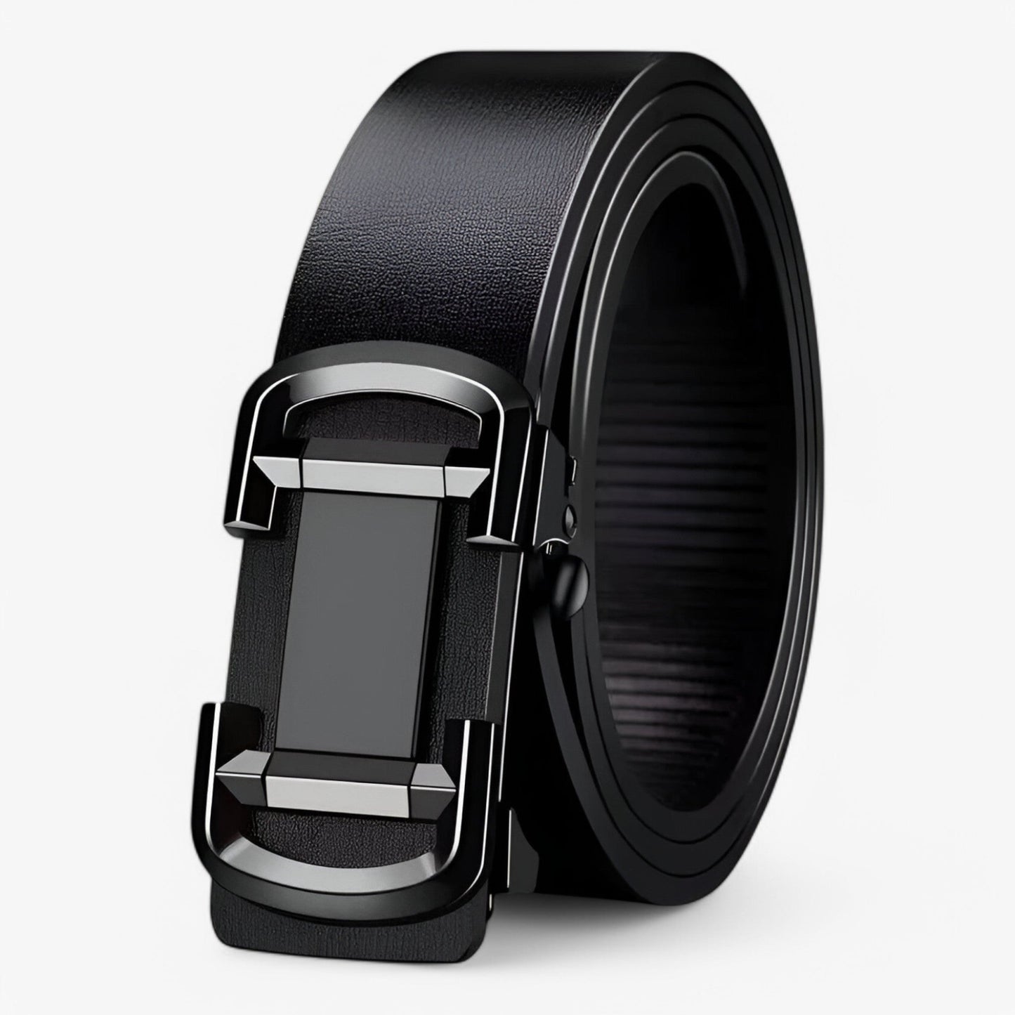 Mens Classic Leather Belt Formal Casual Durable Waist Strap