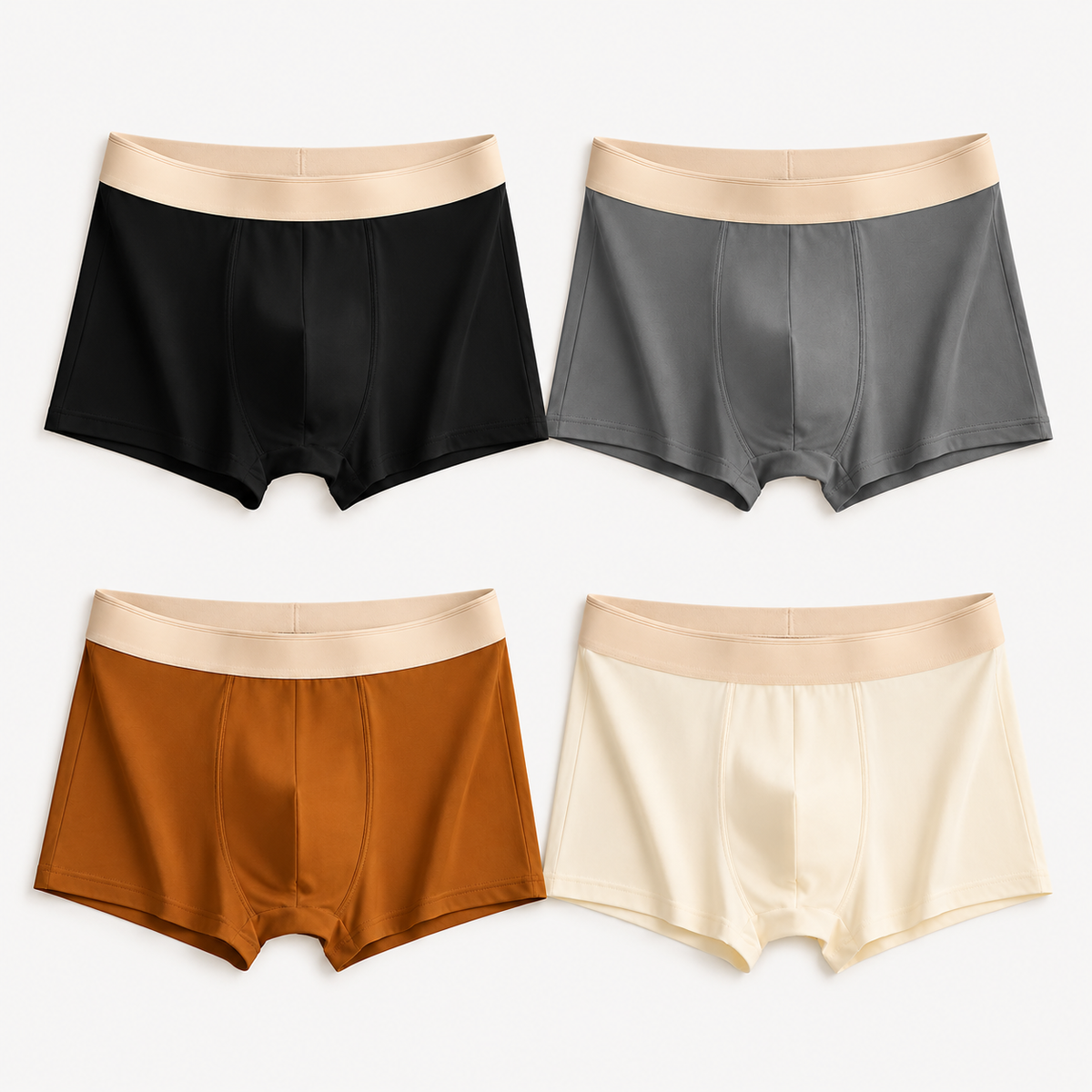 Men's Cotton Stretch Boxer Shorts Comfortable Everyday Fit