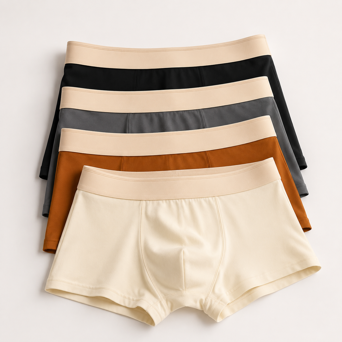 Men's Cotton Stretch Boxer Shorts Comfortable Everyday Fit