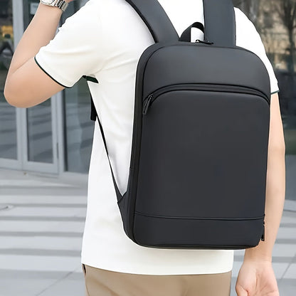 Mens Expandable Backpack Lightweight Laptop Travel Business Bag