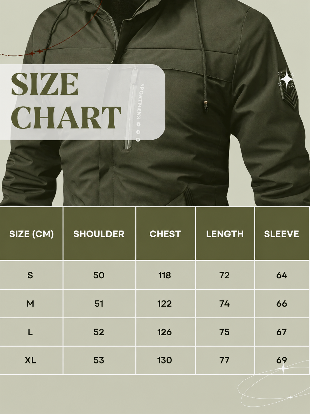 Mens Fleece Quilted Jacket Hooded Outdoor Zip Coat