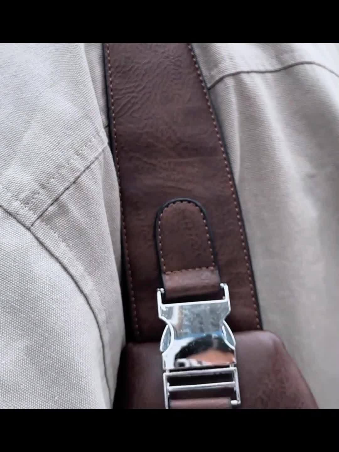 Men's Large Capacity Shoulder Bag Lightweight Travel