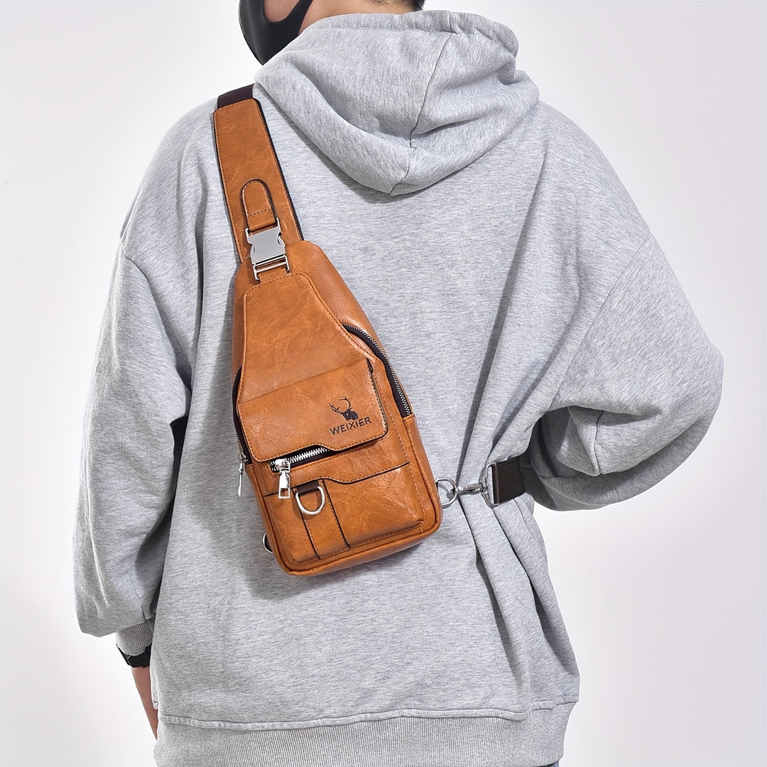 Men's Large Capacity Shoulder Bag Lightweight Travel