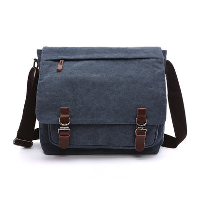 Mens Messenger Bag Adjustable Strap Casual Travel Shoulder Bag
