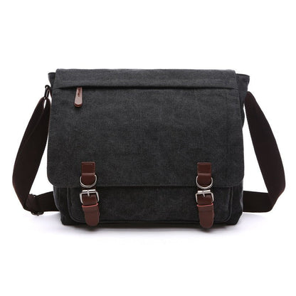 Mens Messenger Bag Adjustable Strap Casual Travel Shoulder Bag