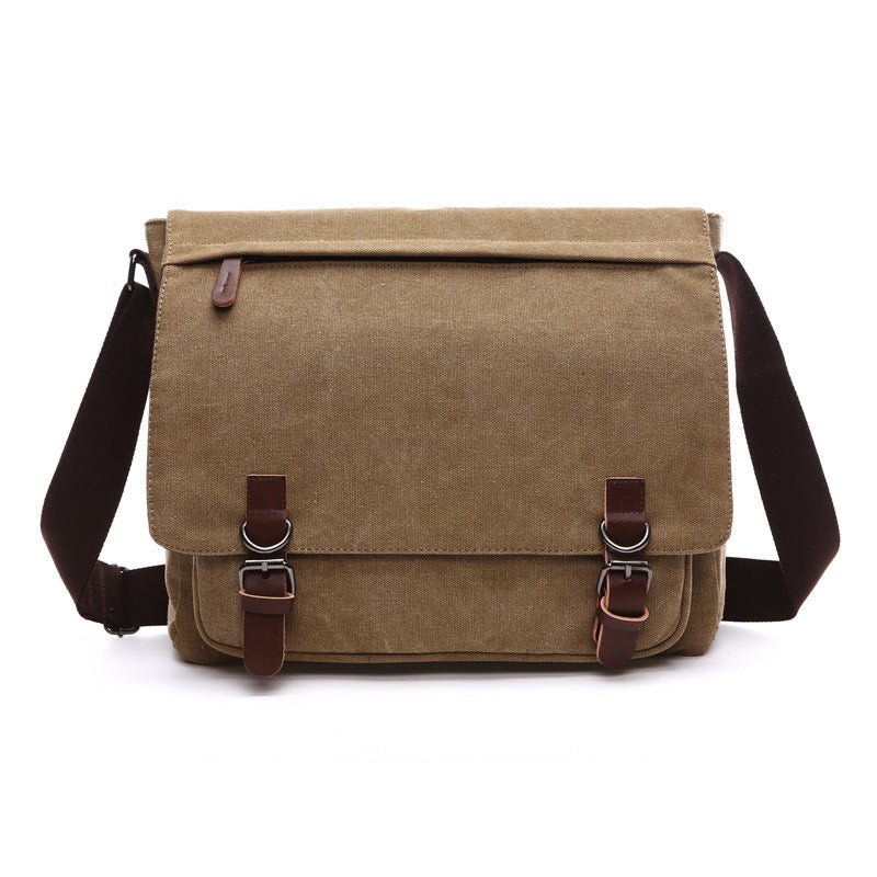 Mens Messenger Bag Adjustable Strap Casual Travel Shoulder Bag
