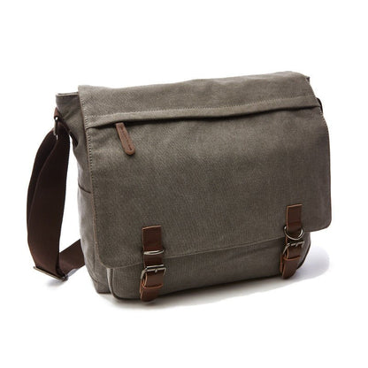 Mens Messenger Bag Adjustable Strap Casual Travel Shoulder Bag