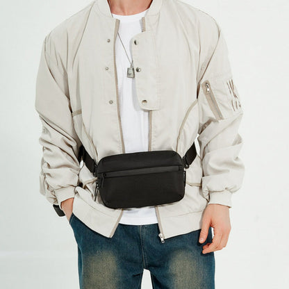 Mens Mini Crossbody Bag Oxford Streetwear Phone Shoulder Bag