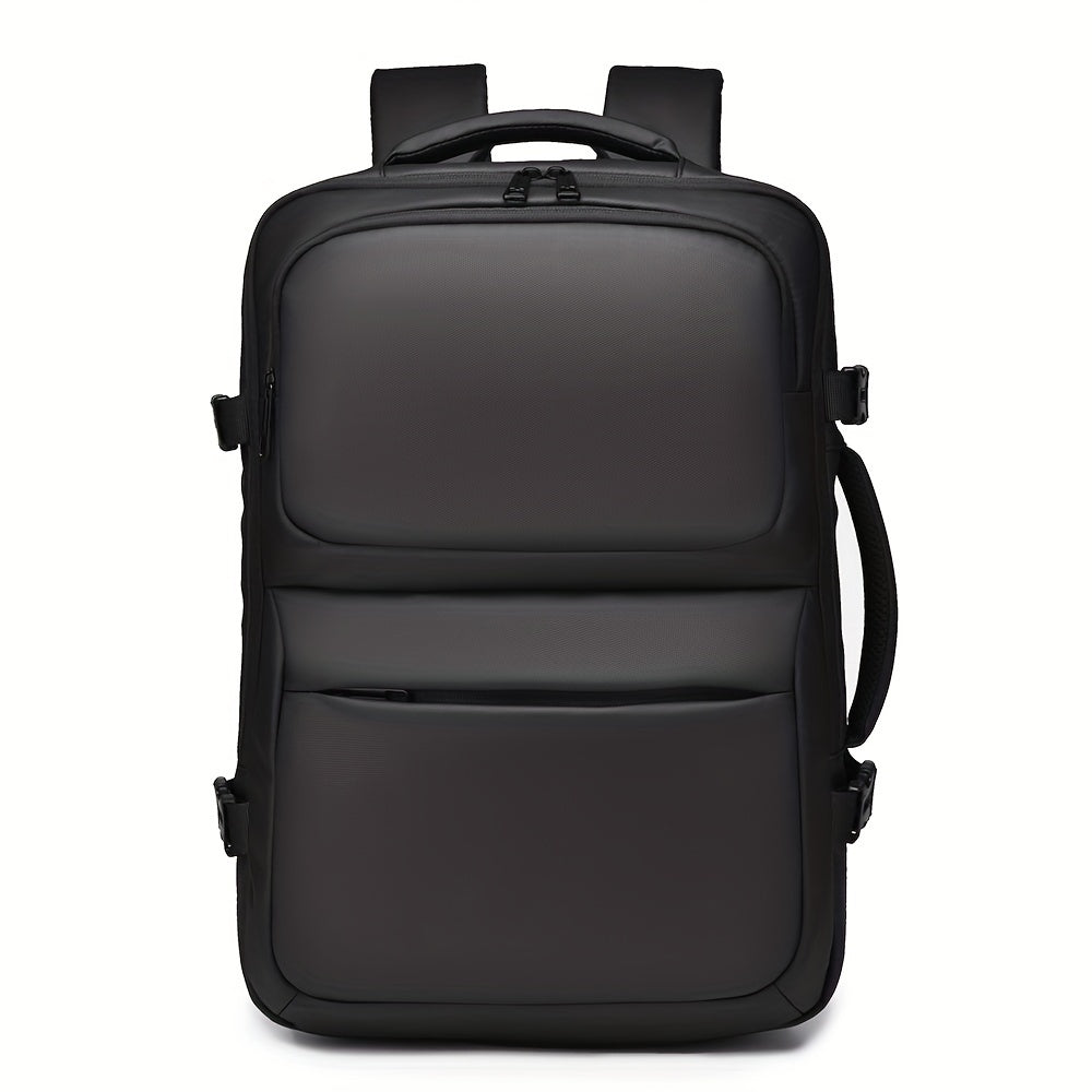 Mens Minimalist Backpack Nylon Laptop Travel Commuter Bag