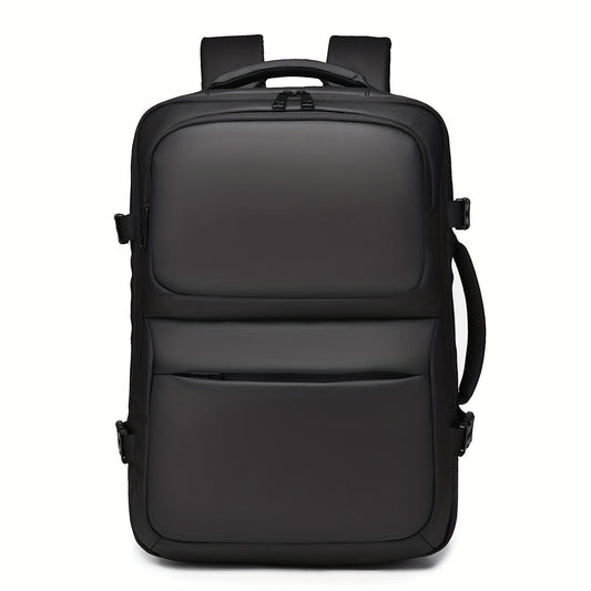 Mens Minimalist Backpack Nylon Laptop Travel Commuter Bag
