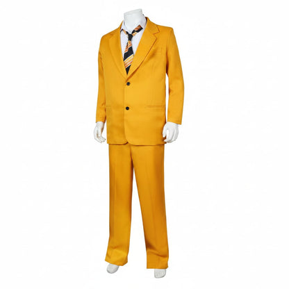 Mens Monster Halloween Costume Suit Party Outfit Jacket Pants Headpiece Gloves