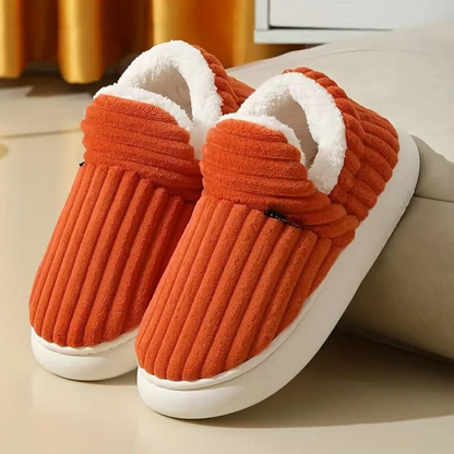 Men's Outdoor Plush Slippers Slip On Casual Footwear