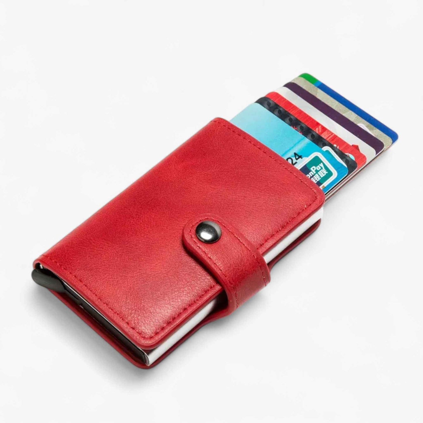 Mens RFID Blocking Wallet Slim Card Holder Minimalist Pocket Wallet