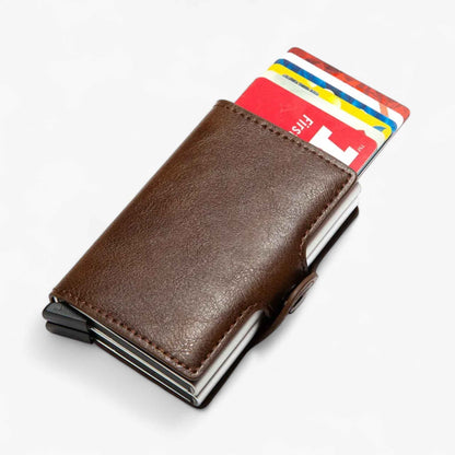 Mens RFID Blocking Wallet Slim Card Holder Minimalist Pocket Wallet