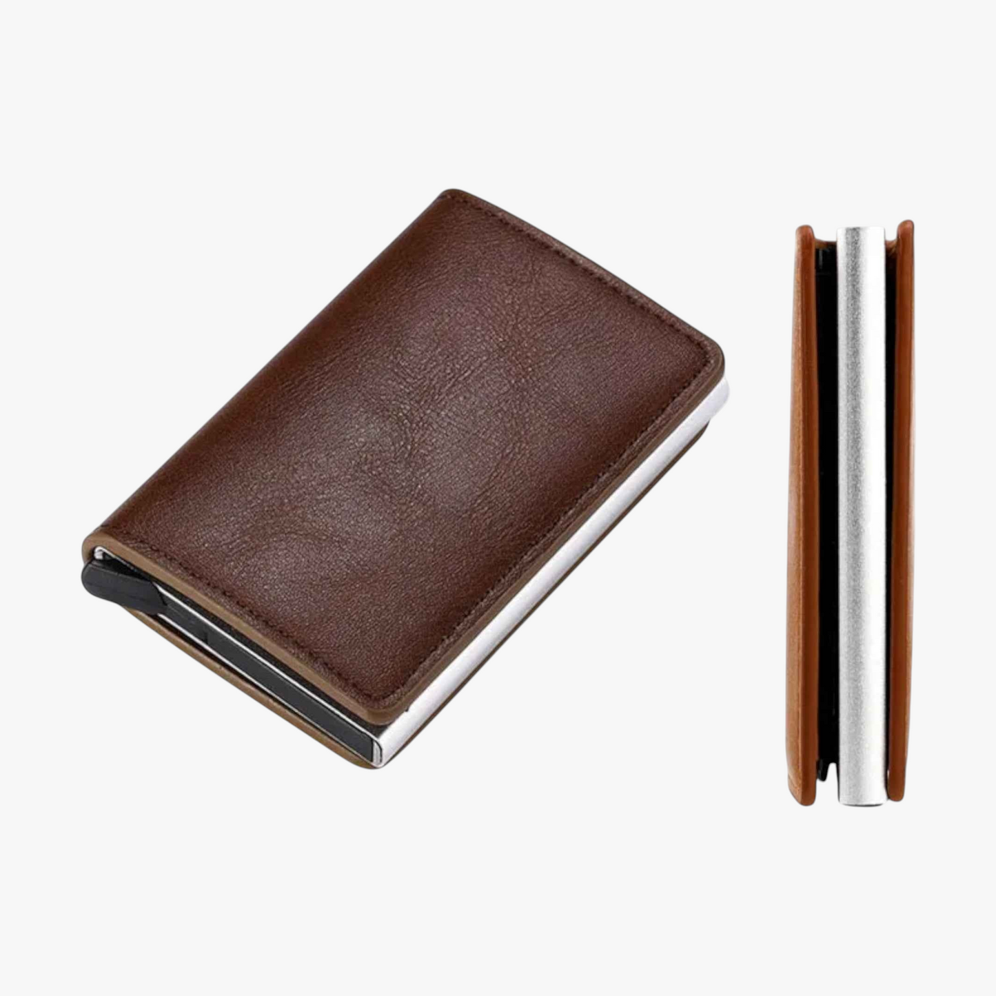 Mens RFID Blocking Wallet Slim Card Holder Minimalist Pocket Wallet