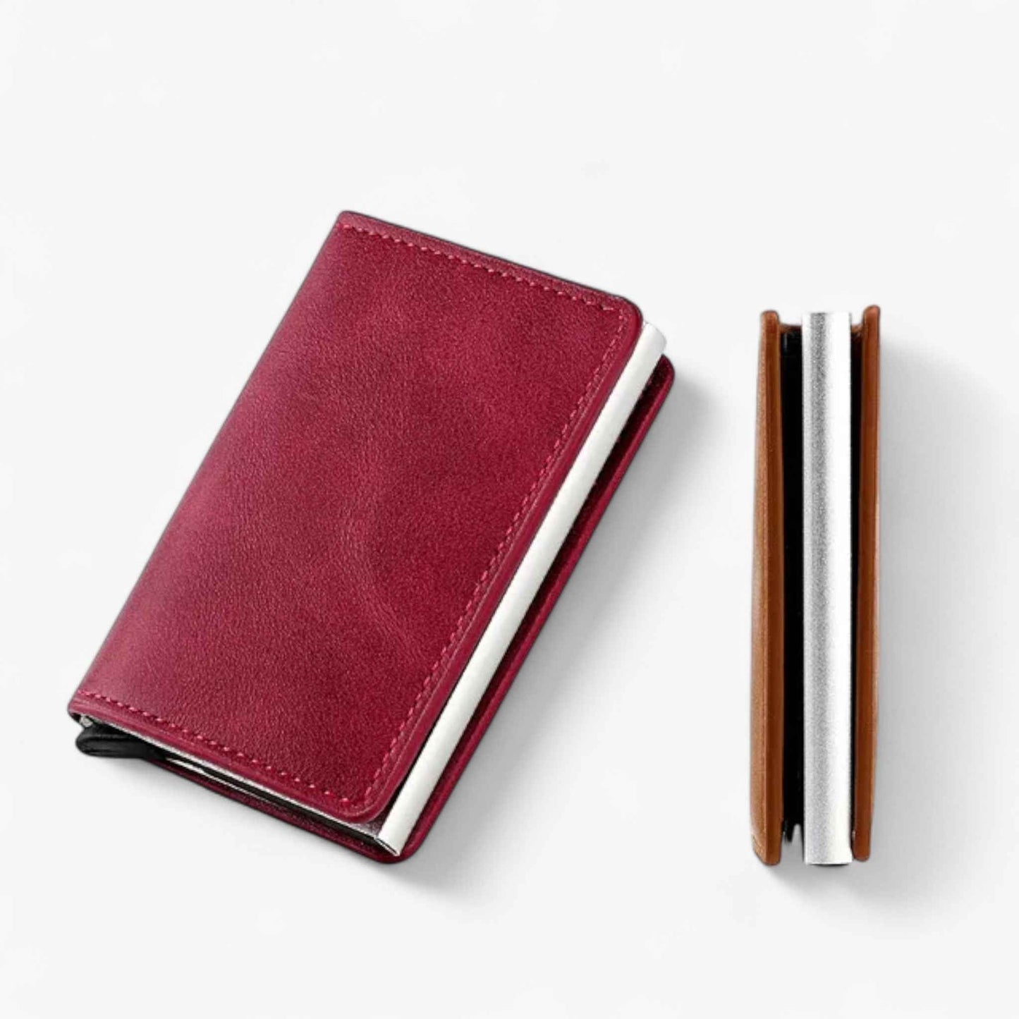 Mens RFID Blocking Wallet Slim Card Holder Minimalist Pocket Wallet