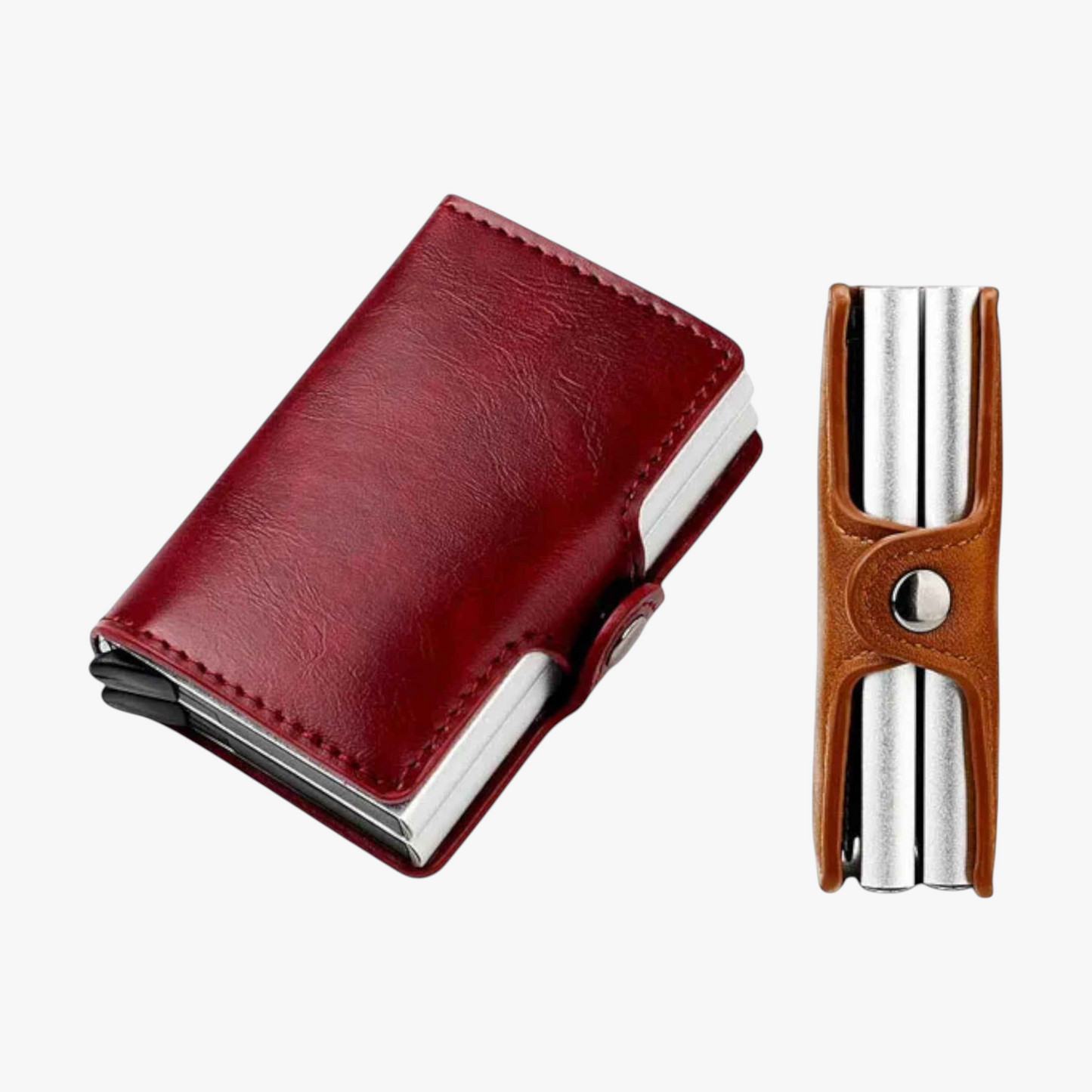 Mens RFID Blocking Wallet Slim Card Holder Minimalist Pocket Wallet