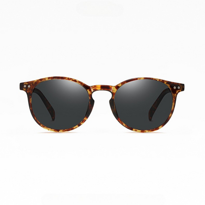 Mens Retro Round Sunglasses Polarized Vintage UV400 Eyewear