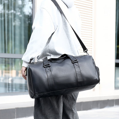 Men's Vintage Travel Duffle Bag Large Capacity
